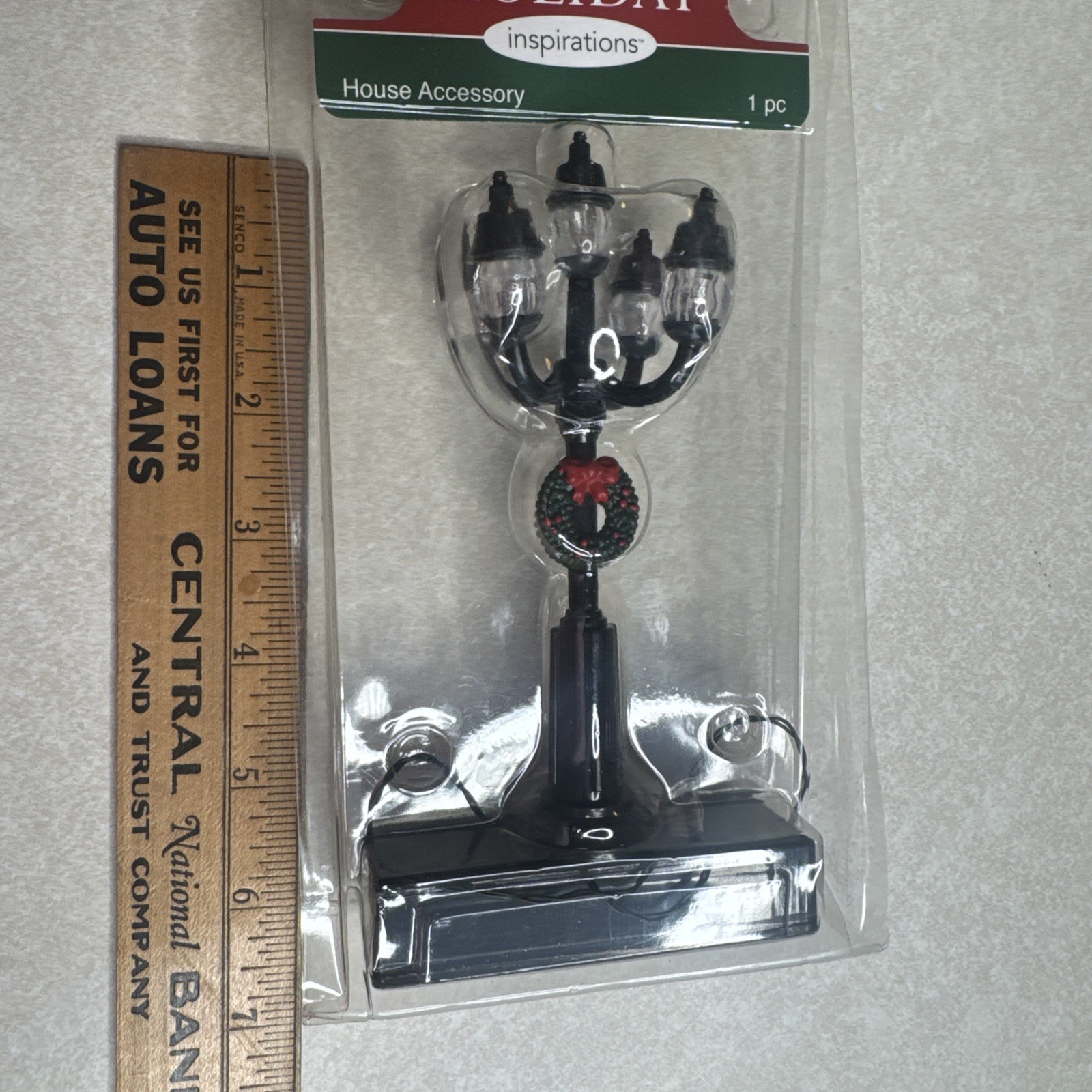 holiday inspirations christmas village Lighted Lamp Post