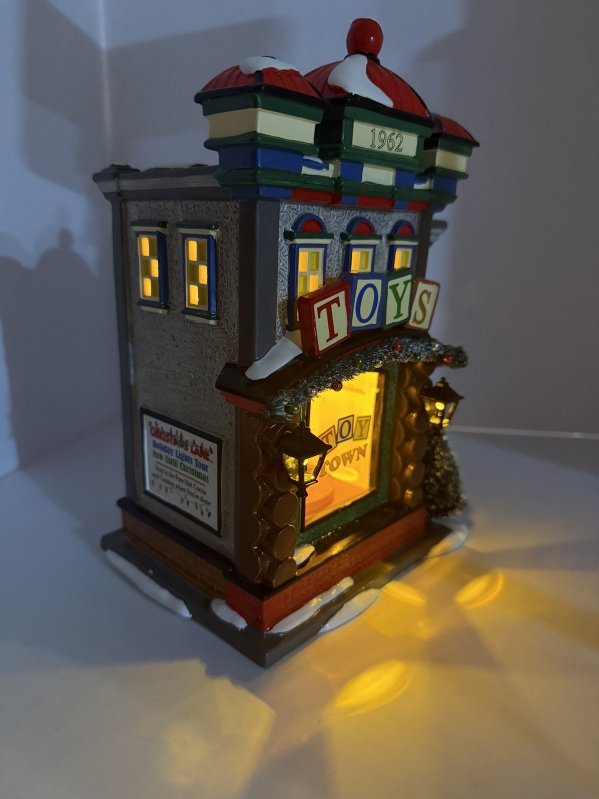 Dept56 Snow Village Toy Town Toys Shop Business Store Original Box 4035577 Works