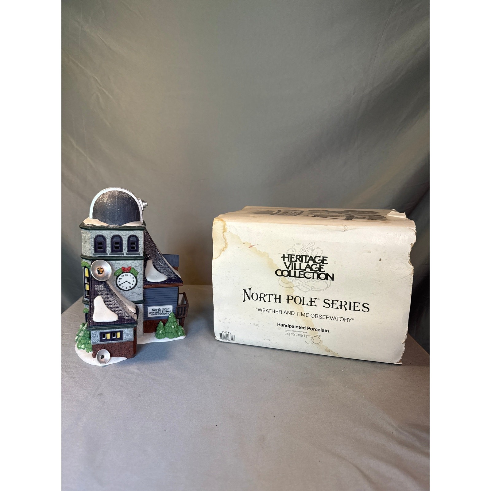 Dept 56 North Pole Series Village Lot 6 Buildings 2 Accessories w/ Boxes