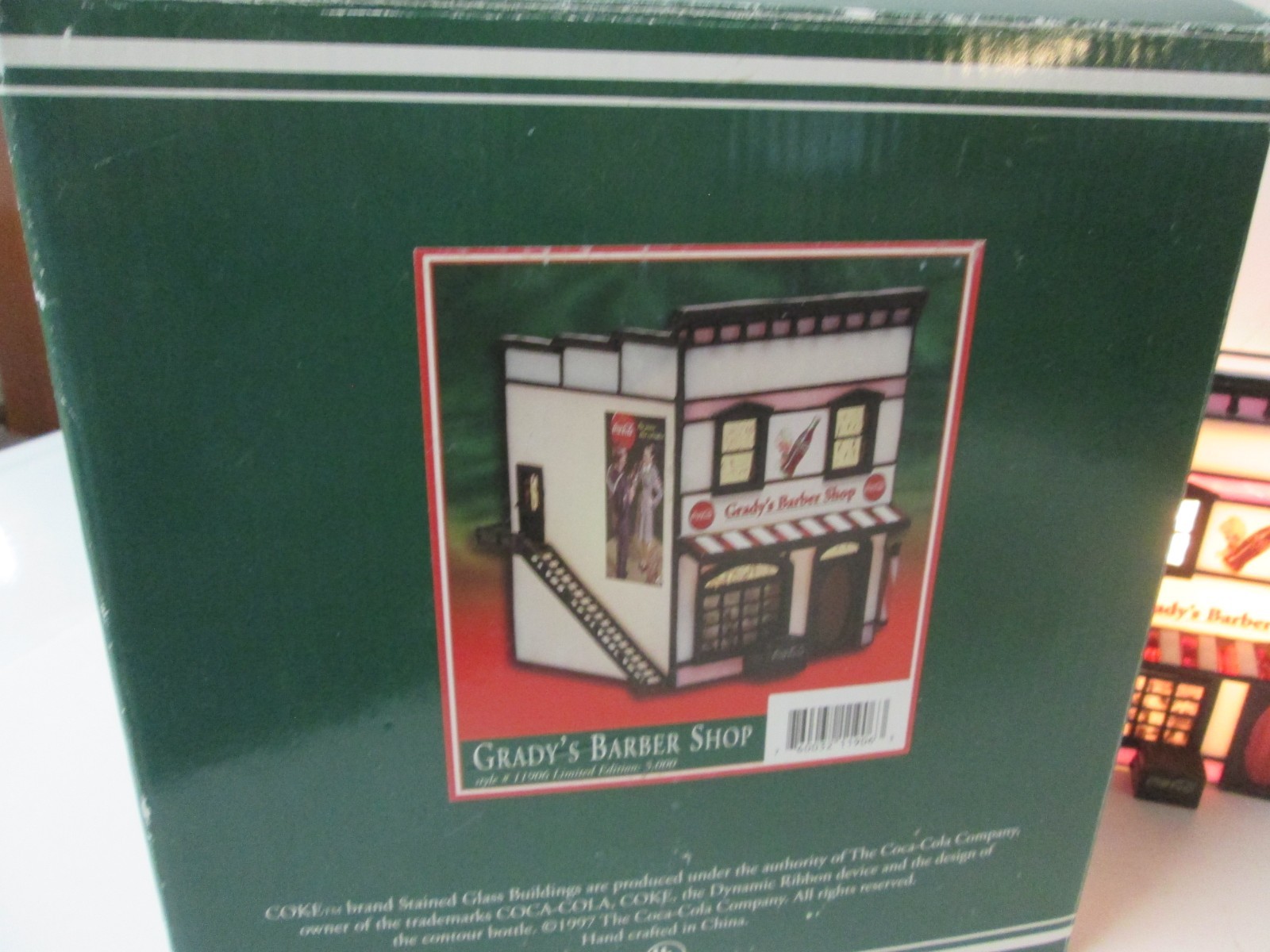 Vintage 1997 Forma Vitrum Stainless Grady’s Barber Shop, Lim.Edition – Coca Cola
