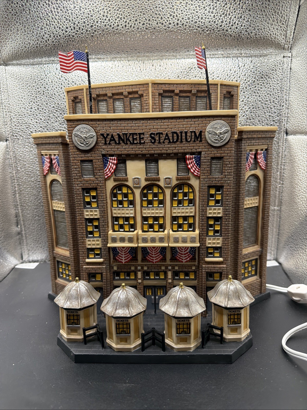 Department 56 New York Yankee Stadium Christmas in the City #56.58923 Retired