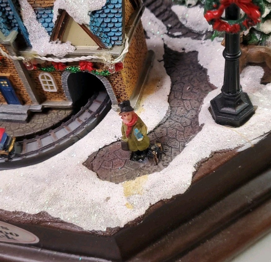 *READ*VIDEO* Christmas Decor Bree’s Cuckoo Clock with Christmas Village Scene