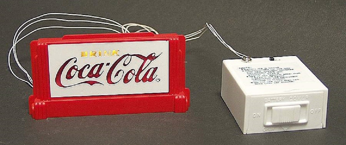 Dept 56 – Original Snow Village -‘Illuminated COLA “NEON SIGN” #54828