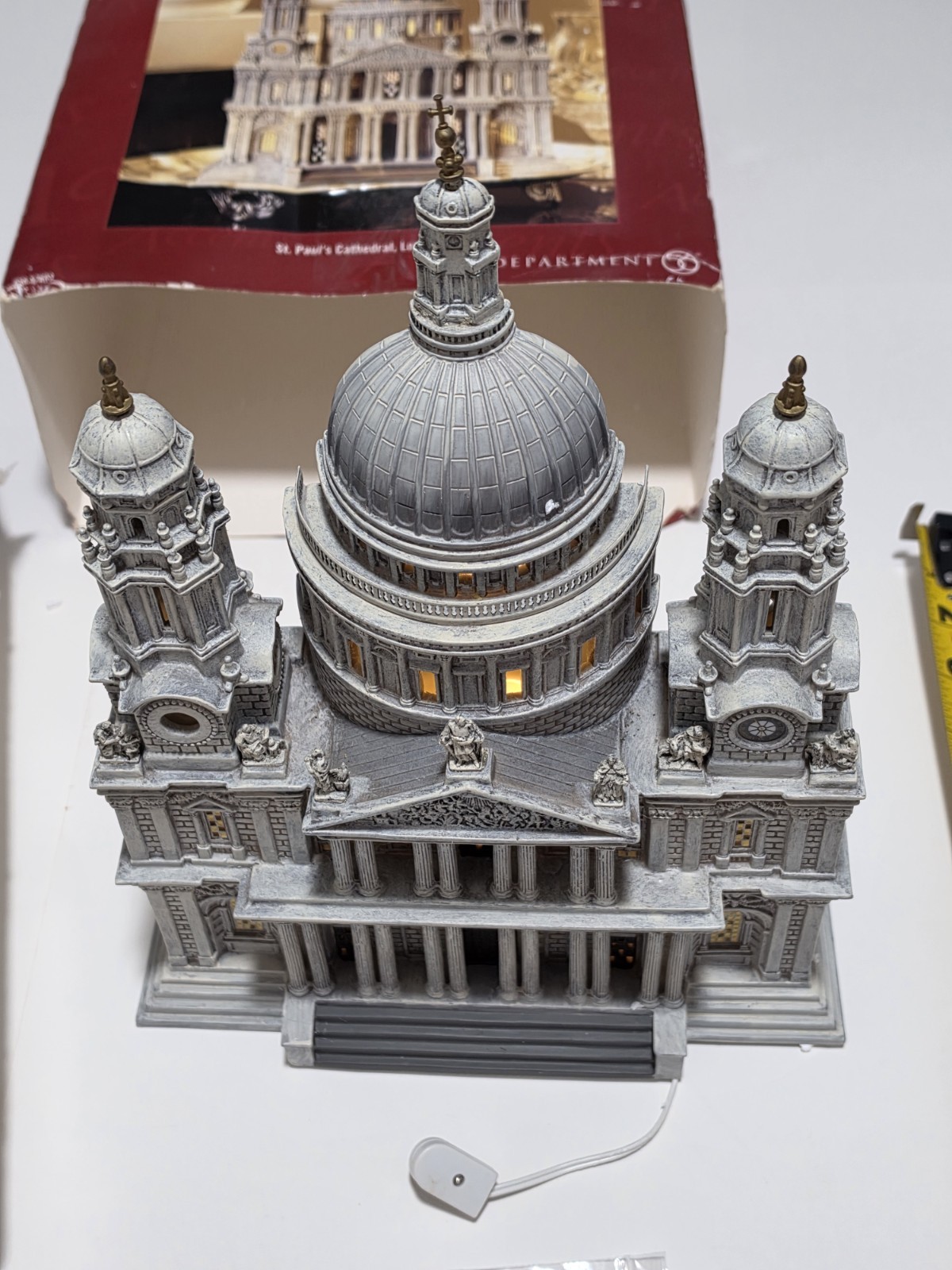 Dept 56 St. Paul’s Cathedral London Churches of The World Accents OOP RARE! READ