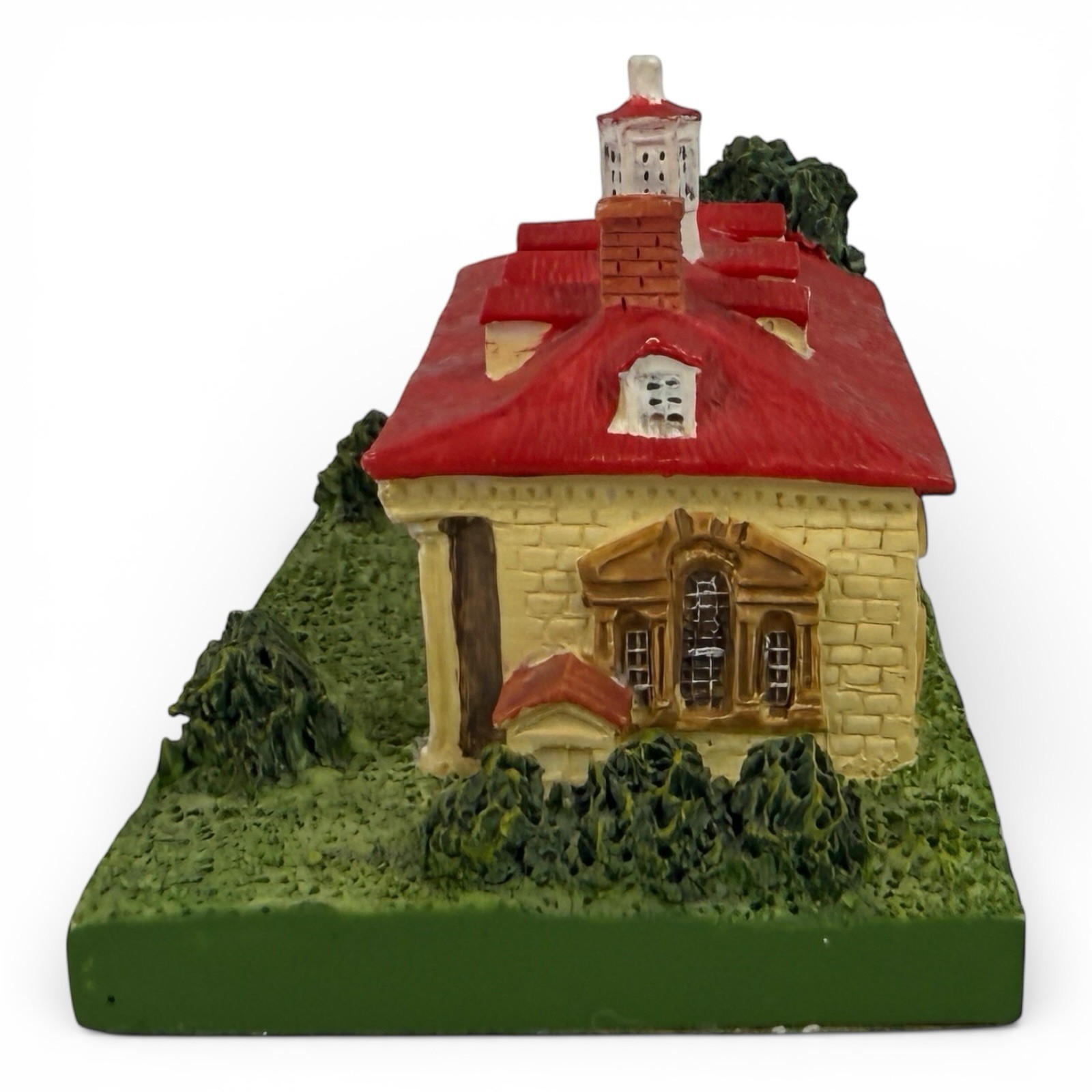 Mount Vernon Mini Replica Collectible Resin House Model George Washington 2×3.7″