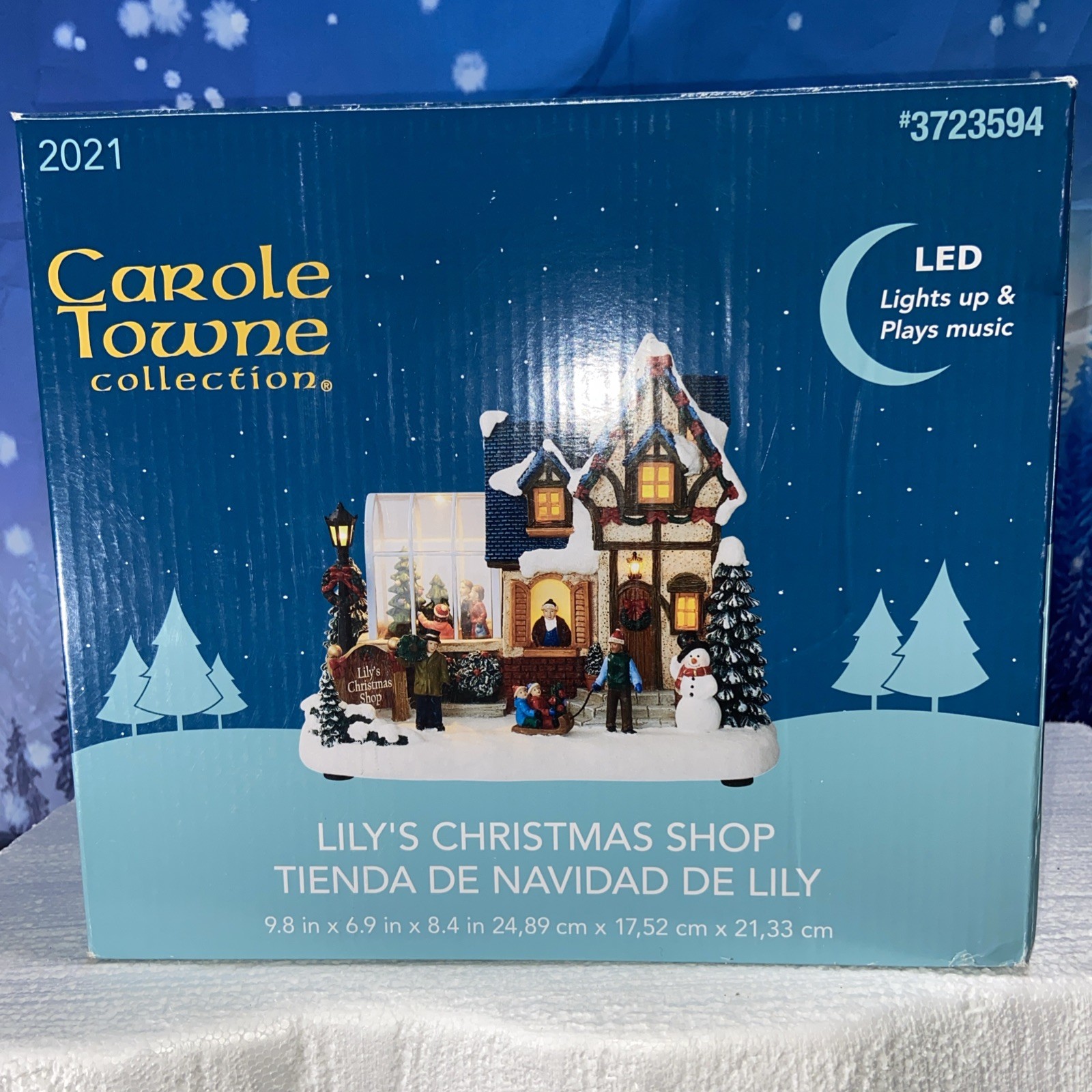 Christmas Carole Towne Collection Lily’s Christmas Shop Tested & Working