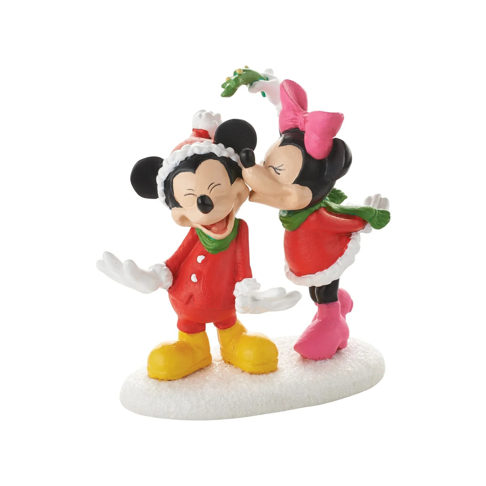 Dept 56 MICKEY’S CHRISTMAS KISS Disney Village 4053053 BRAND NEW IN BOX Mickey