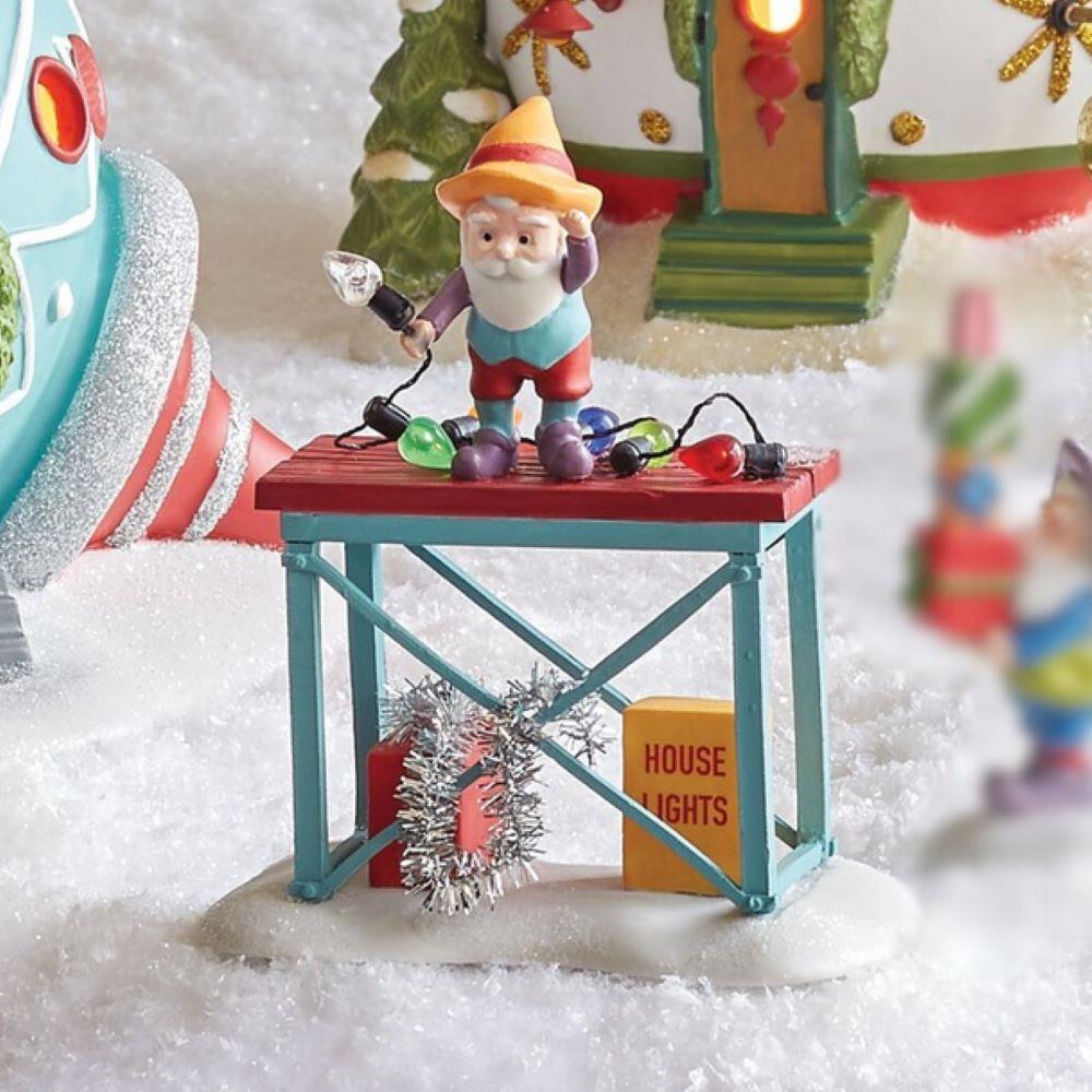 Dept 56 North Pole TIME TO DECORATE #6013430 NRFB 2024 elf untangles lights *