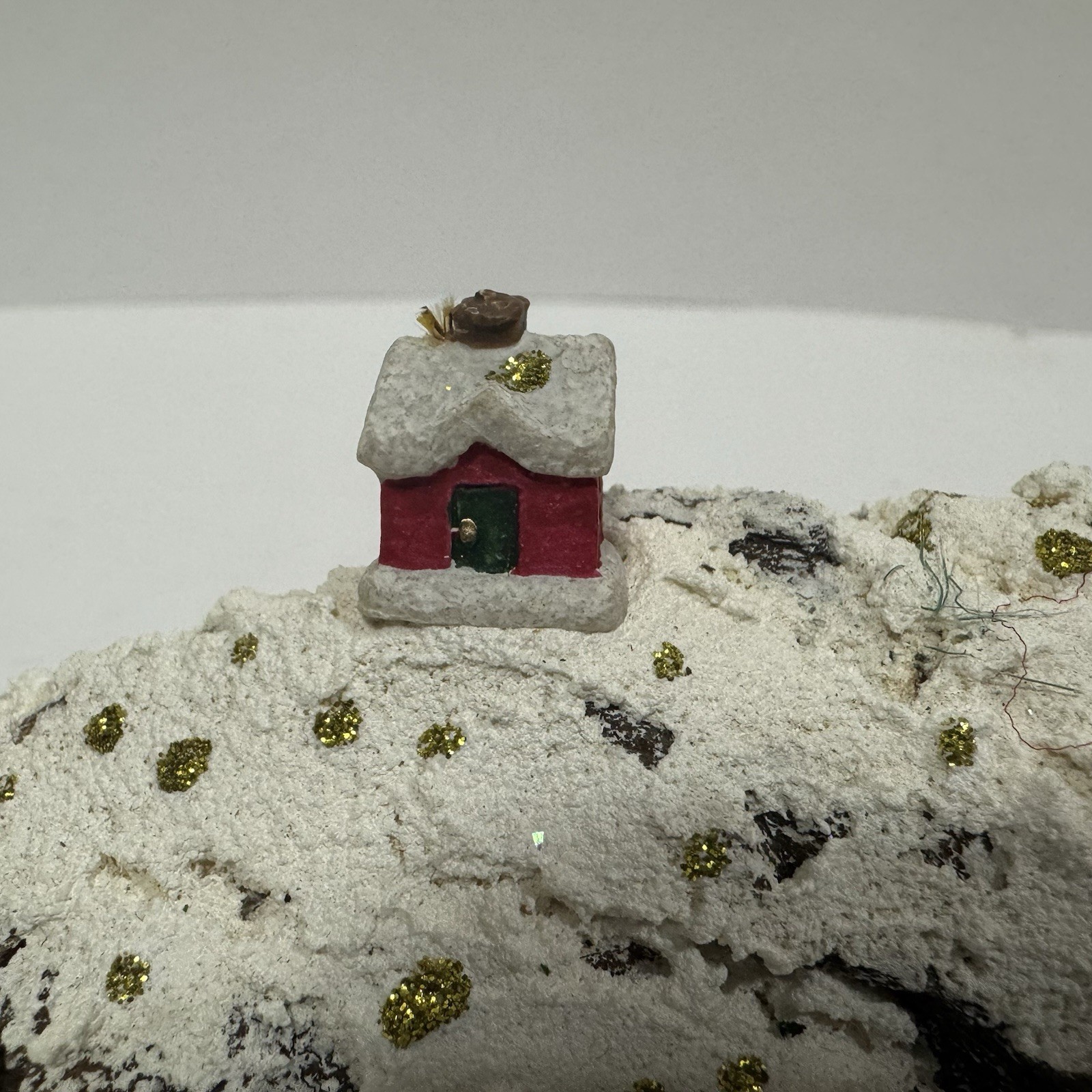 Vintage Snow Village Decoration, Penguin, House, No Original Box, Free Shipping