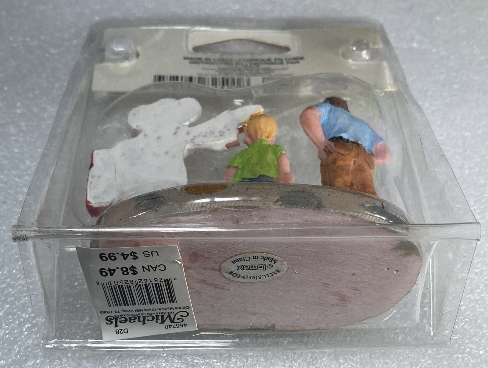 LEMAX Village Carnival Clown Sign Accessory 2008 TALL ENOUGH? Figurine 82501 NEW