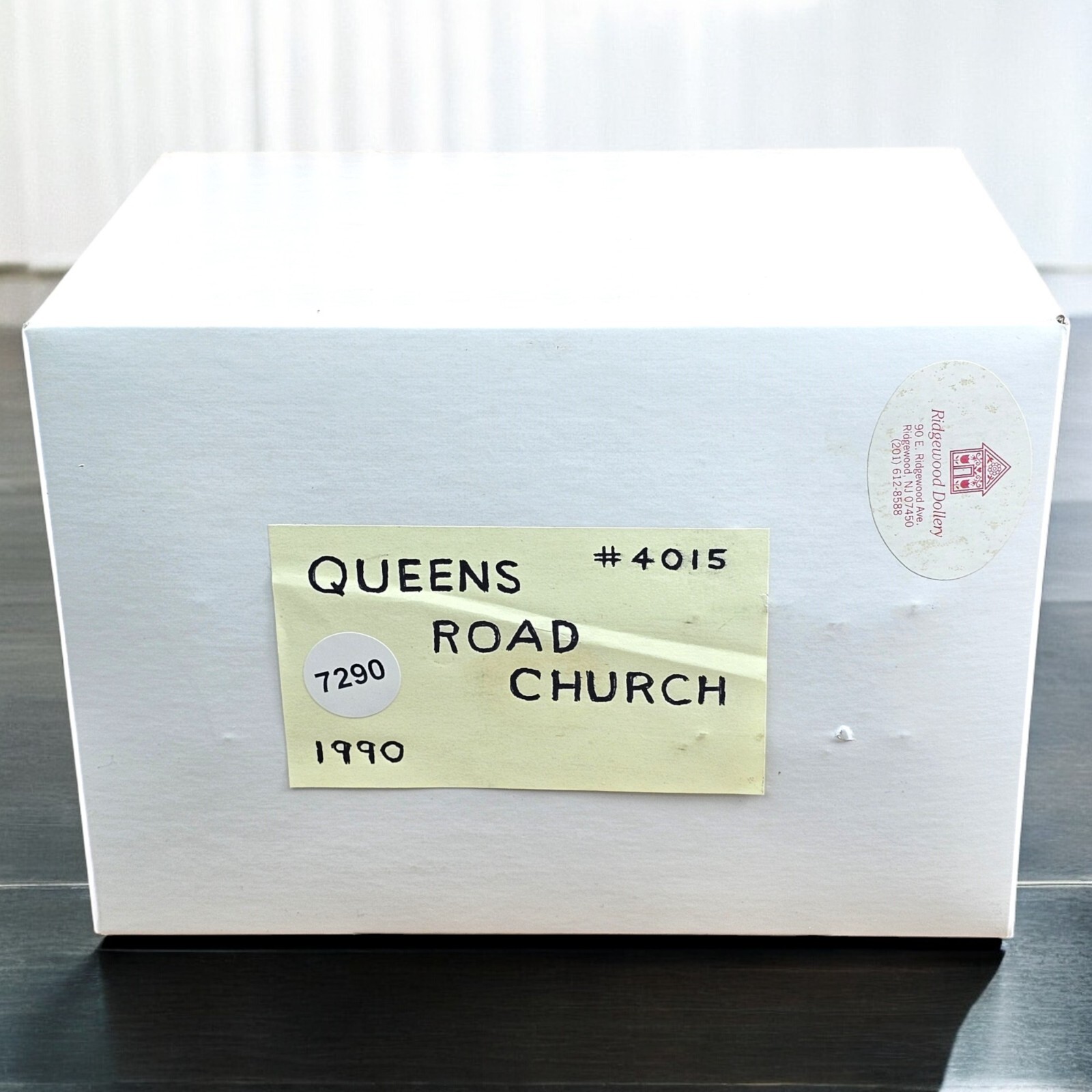 Vintage Pacific Rim Porcelain Christmas Queens Road Church Village House Taiwan