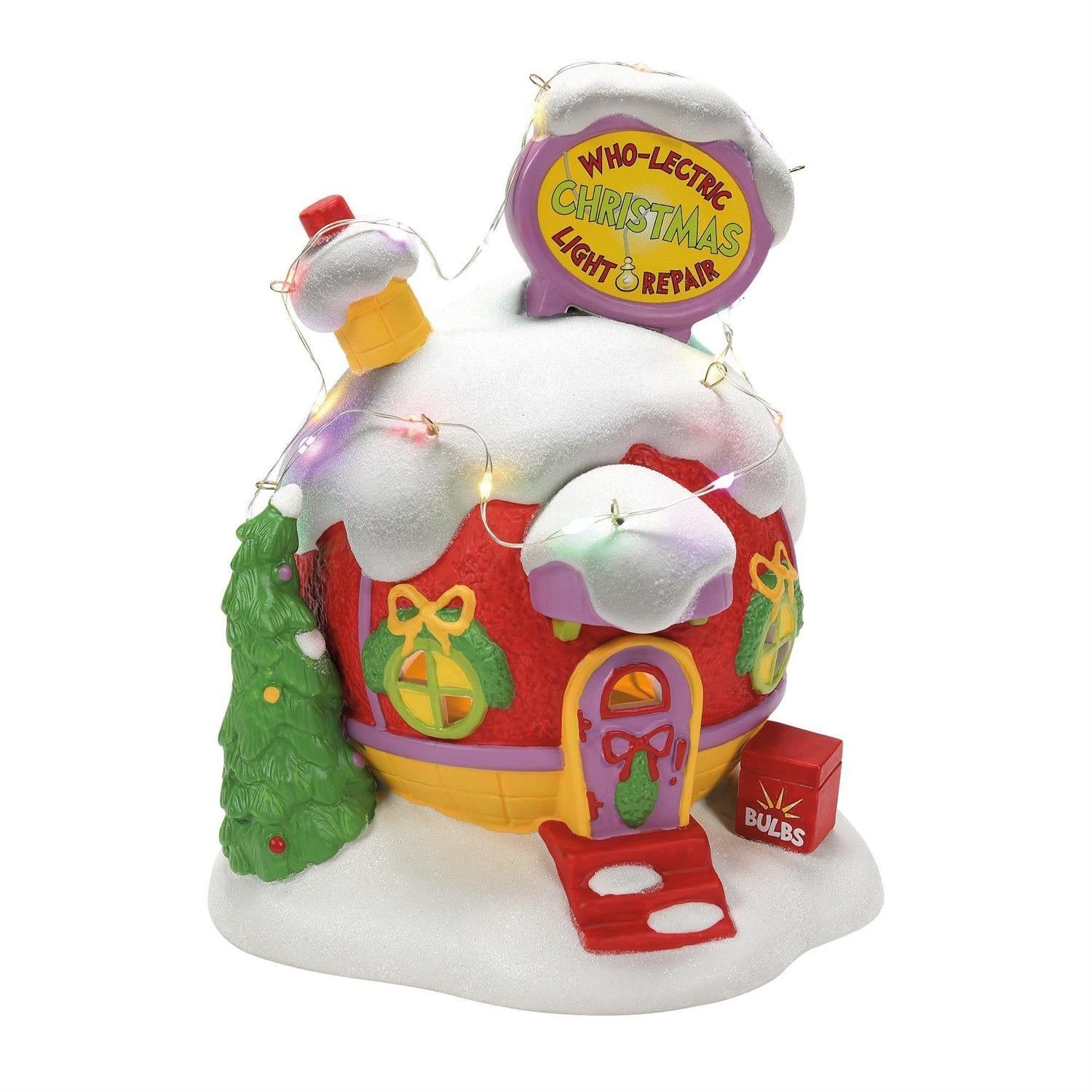 Department 56 Grinch Village Who Lectric Christmas Light Repair 6013020
