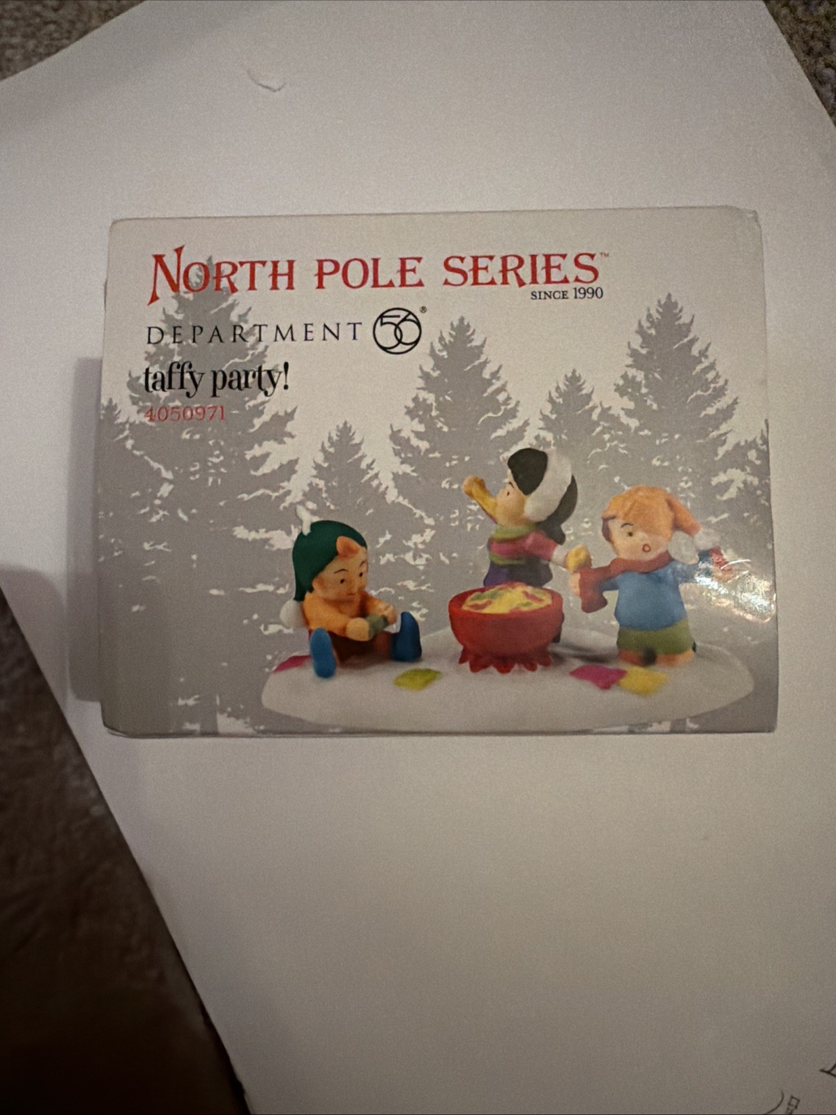 Department 56 North Pole Series Taffy Party 4050971 New & Rare Sealed In Box