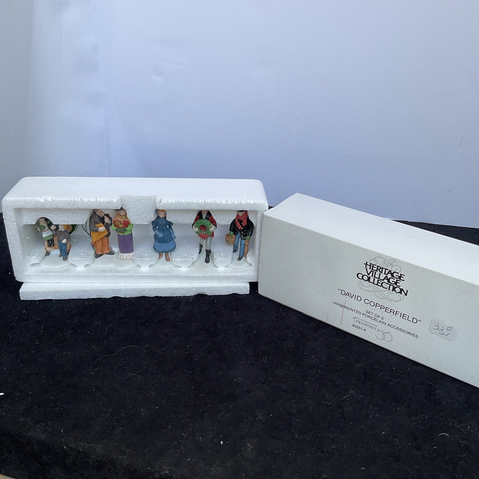 Department 56 Dickens Village David Copperfield Set of 5 #5551-4 . N.O.S.