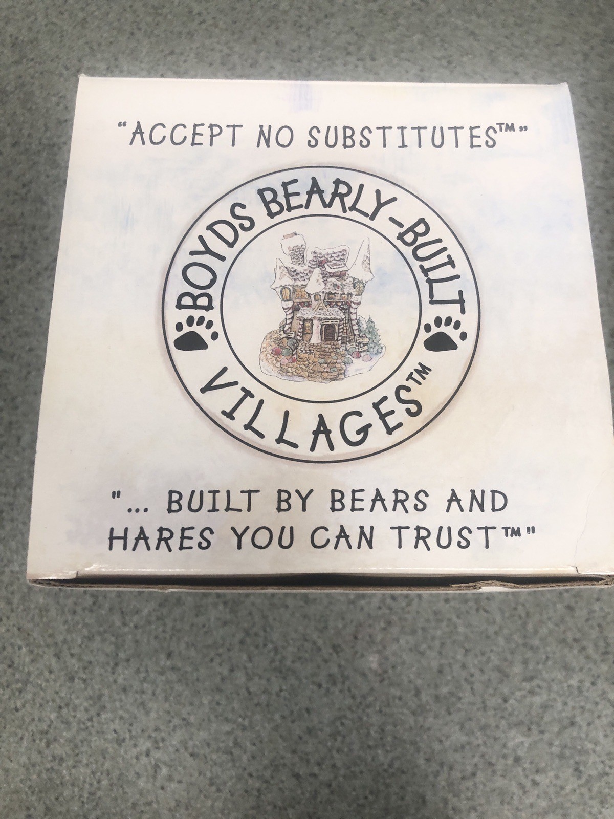Boyds Bearly Built Villages HOOFER HALL REINDEER DORMITORY