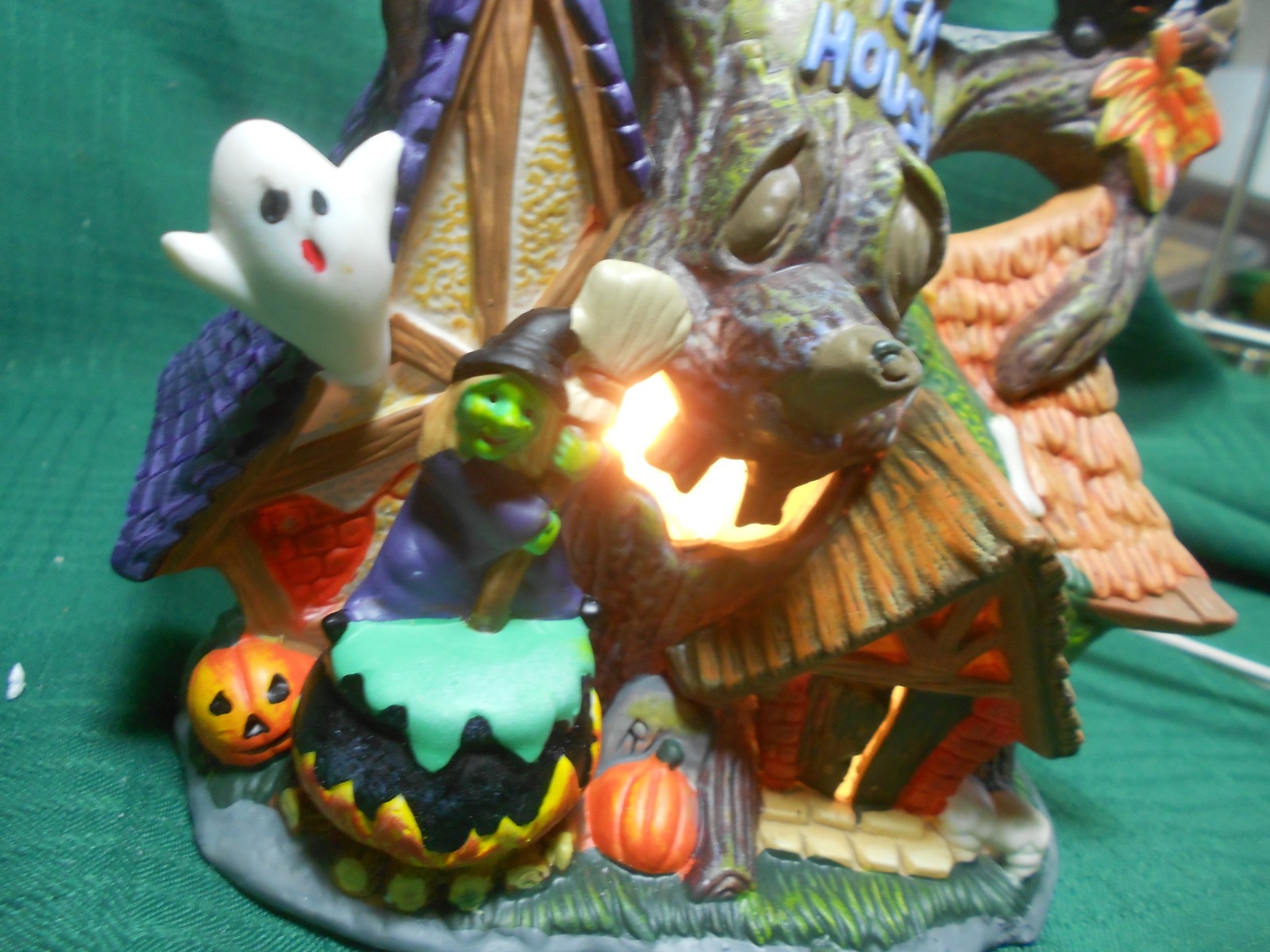 Spooky Hollow Village Lighted Witch House