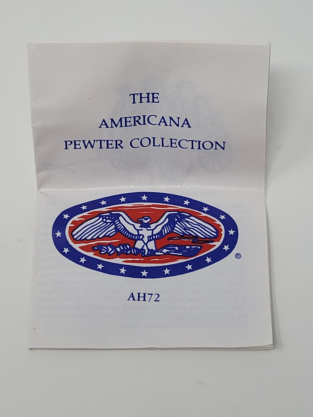 1995 Americana Collection Solid Pewter Colonial 1″ Figures – AH72 – Vintage