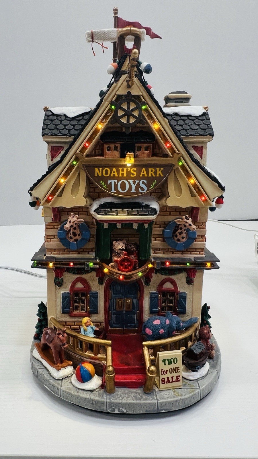 Lemax Caddington Village “Noah’s Ark Toys” 65130 Retired Extremely RARE & NEW!