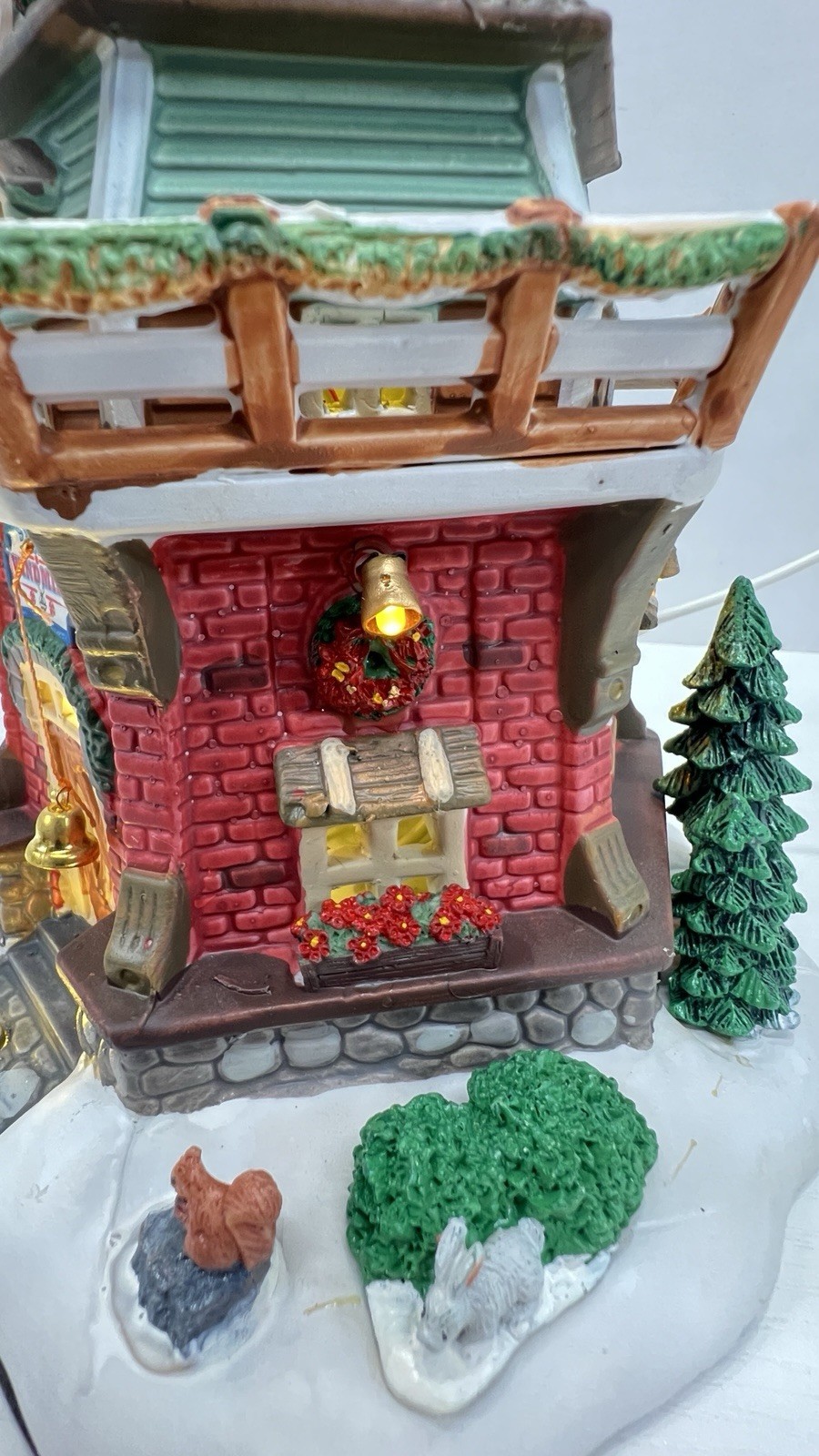 Lemax Vail Village “Stony Brook Windmill” 25384 Retired 2012 LED Brand NEW !
