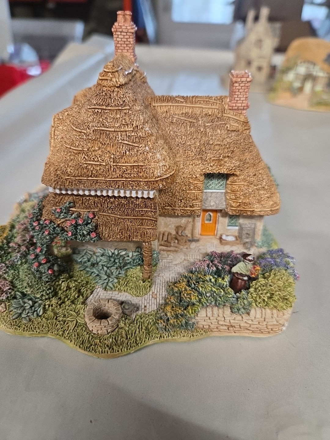Lilliput Lane 1995 Anniversary Cottage Gertrude’s Garden 1995 No Box (LilyA)