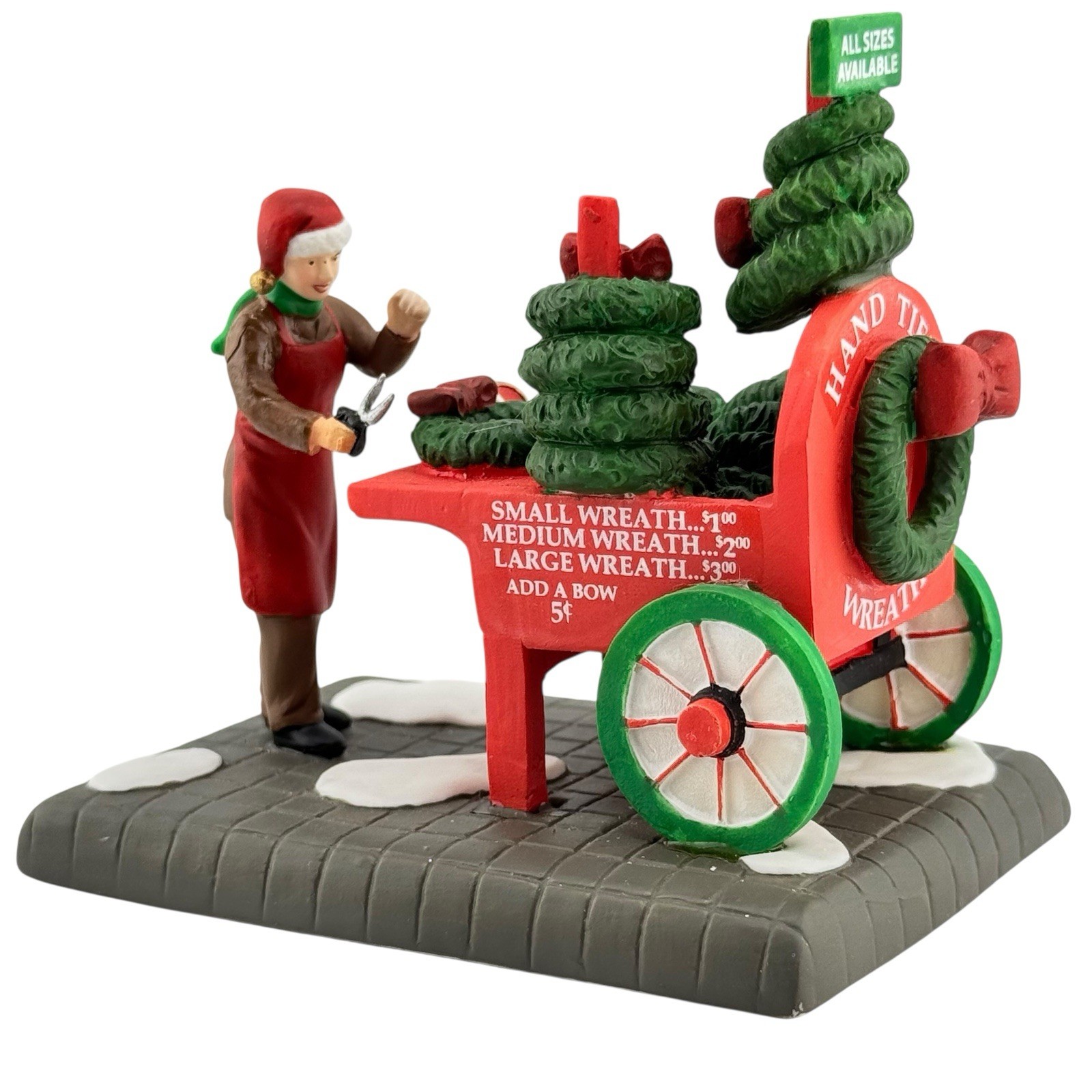 Department 56 City Wreath Seller 4020944 Christmas In The City