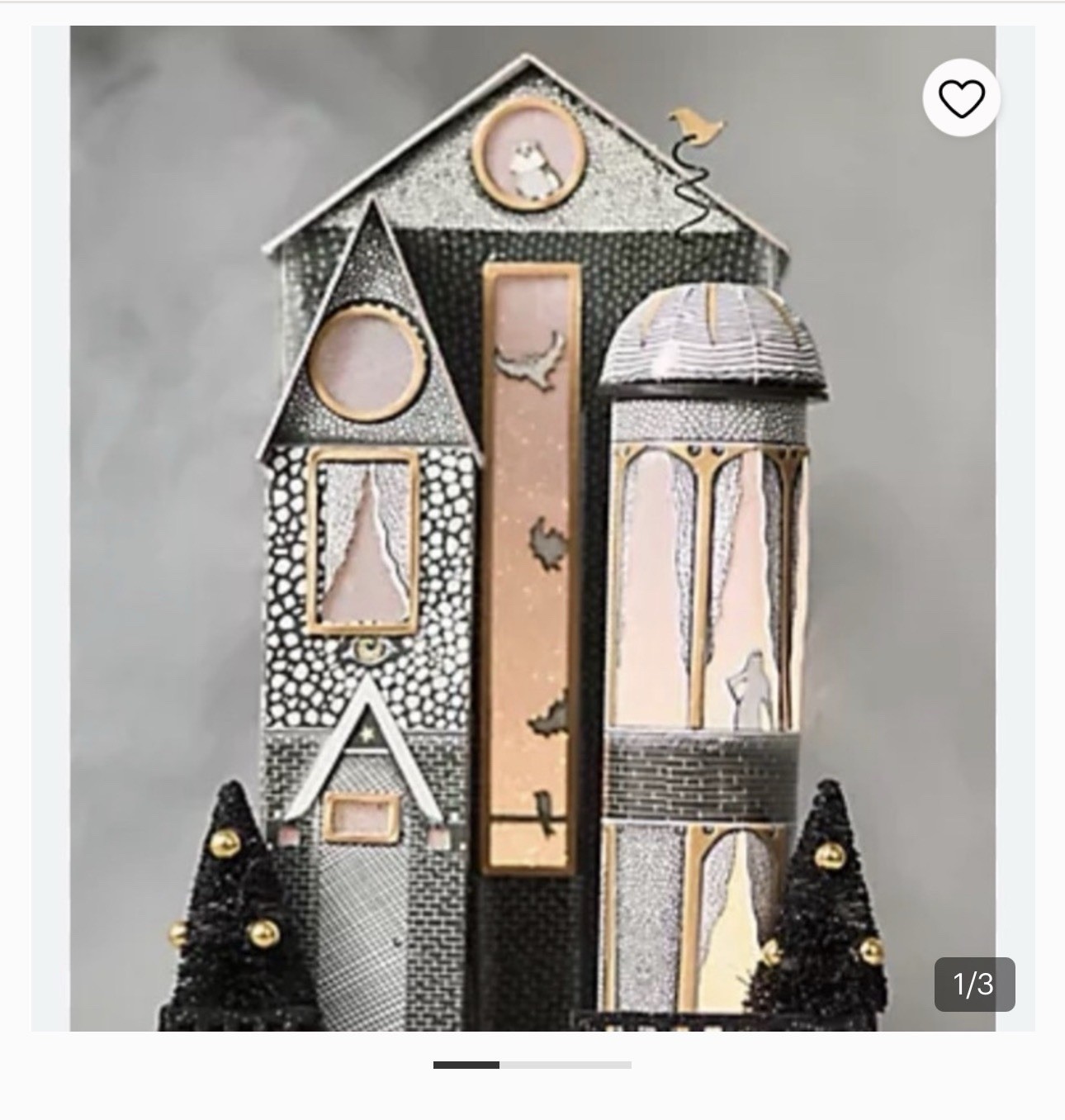 Anthropologie Florence Balducci Halloween House Light Up