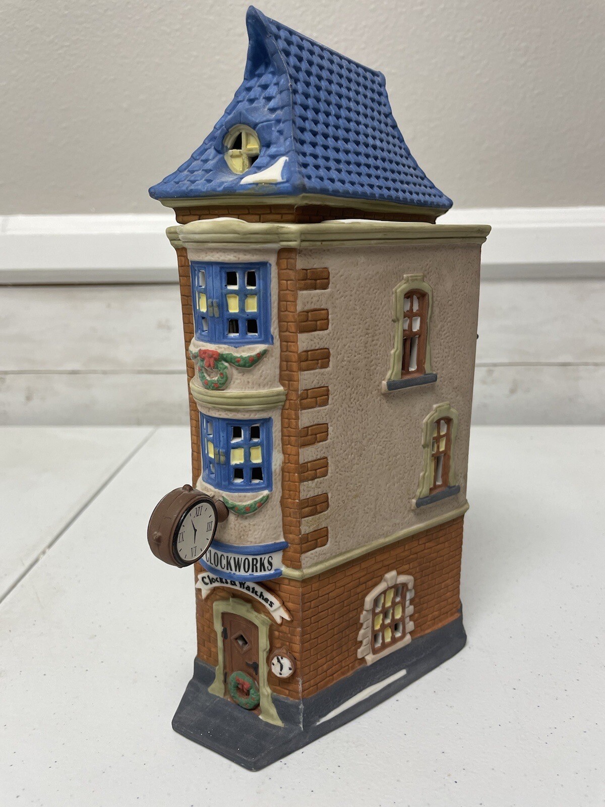 Department 56 “City Clockworks” Christmas in the City Series 1992 Excellent