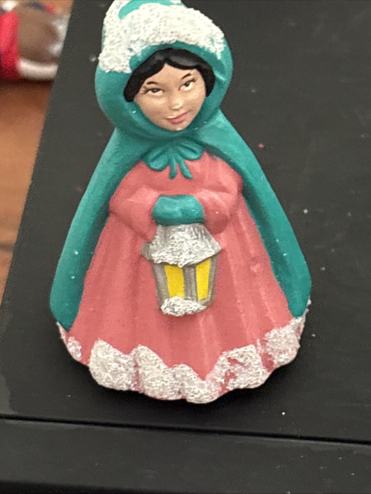 10 Vtg Byron Molds Figurines Christmas Village Victorian People Carolers Ceramic