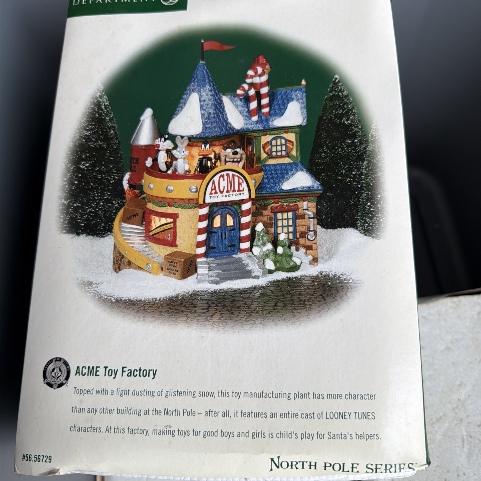 Department 56 North Pole Series Looney Tunes “ACME Toy Factory”#56729