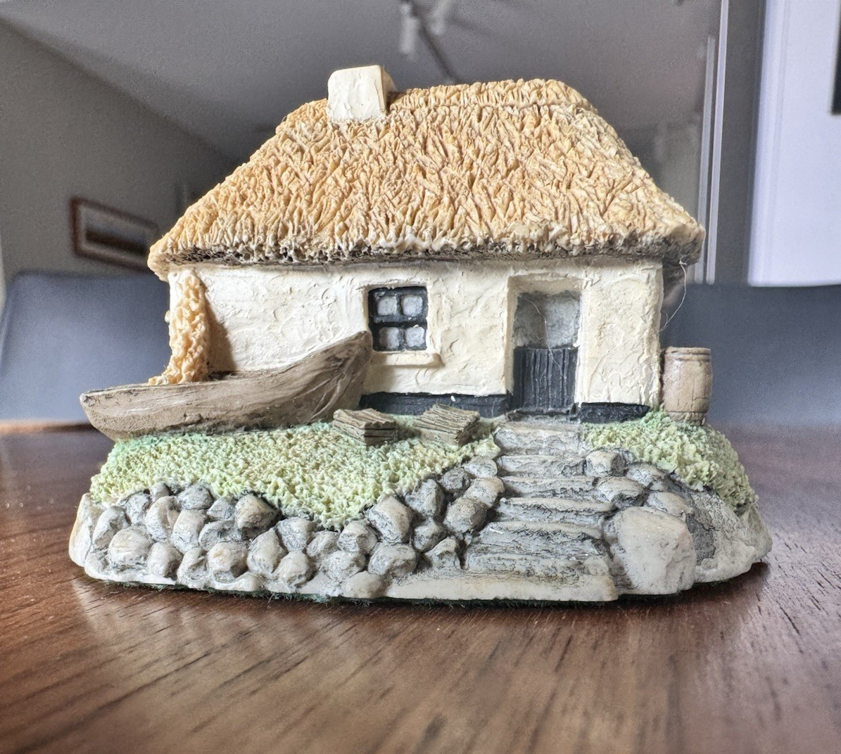 The Irish Heritage Collection Fisherman’s Cabin Resin Painted Figurine Ireland