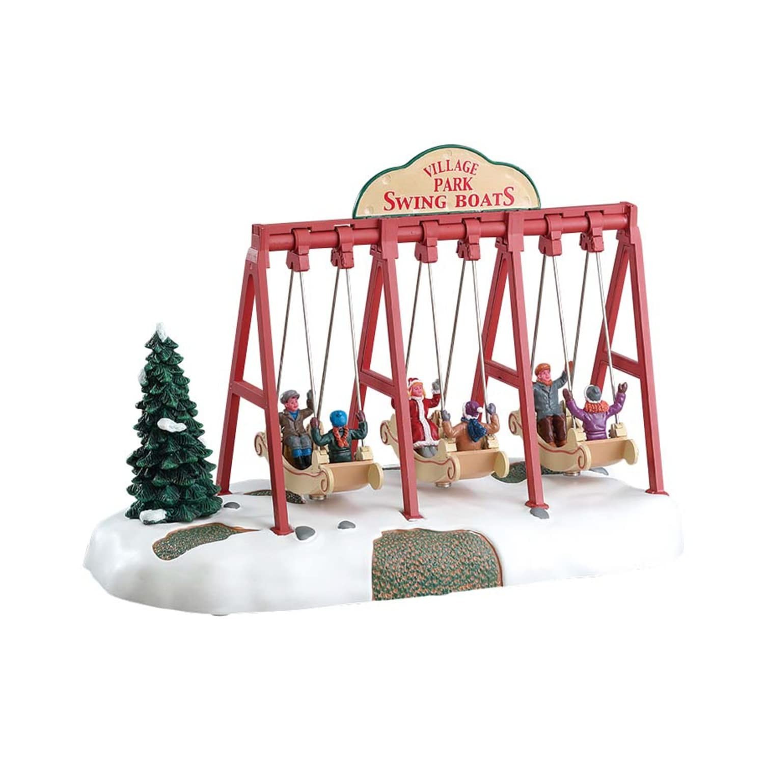 Lemax – Swing Boats – Swing – Animated Accessory – 4.5 V – Christmas World