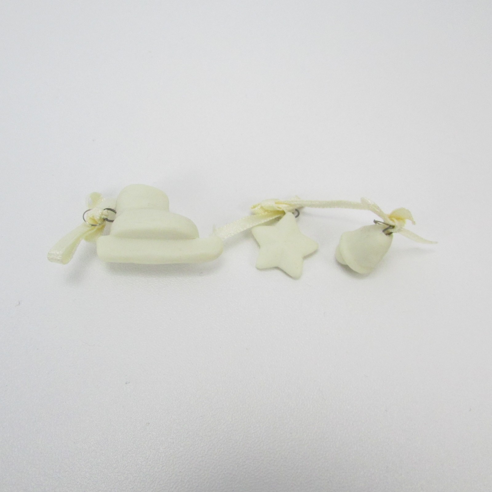 Department 56 Original Snow Village Replacement Charms Ice Skate Star Bell