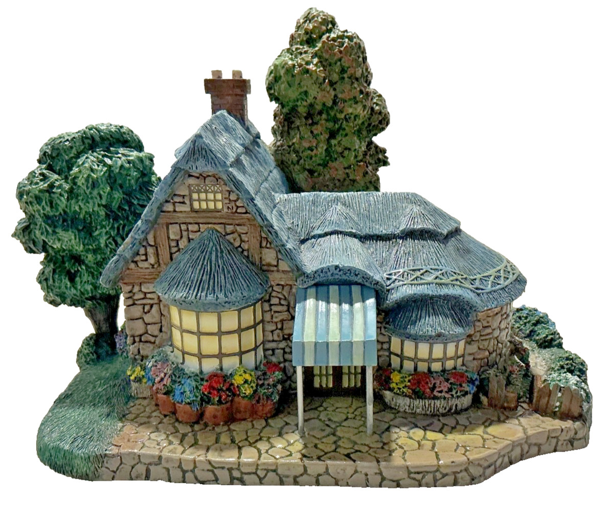 Hawthorne Lamp Light Village Thomas Kinkade E2015 Home Table Accent Spring 1999