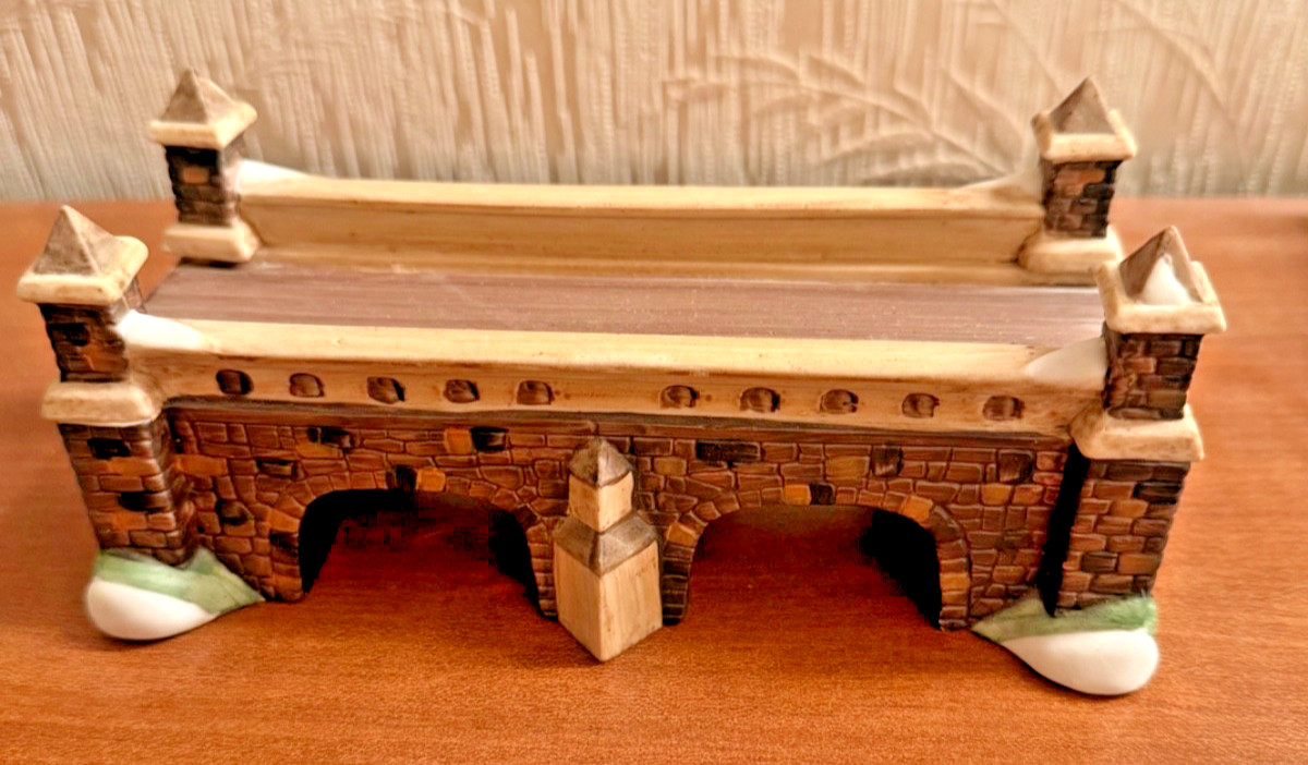Dept 56 Heritage Village Accessory – LOT of 2 Bridges