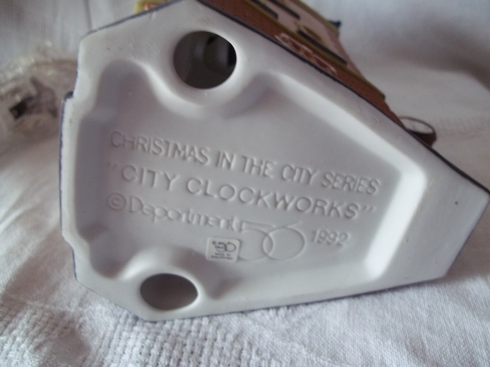 Dept 56 “City Clockworks” Christmas in the City Series Heritage Village #55310