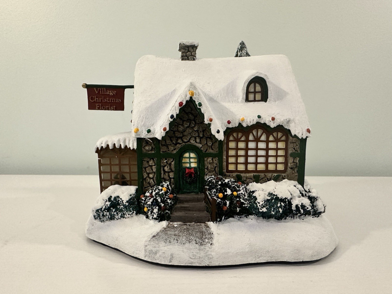 Hawthorne Village Thomas Kincaid – Village Christmas Florist