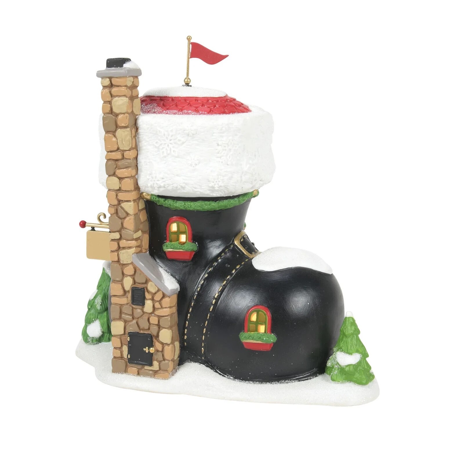 Dept 56 North Pole Series Santa’s Boot Shop 6013444FE First Edition New