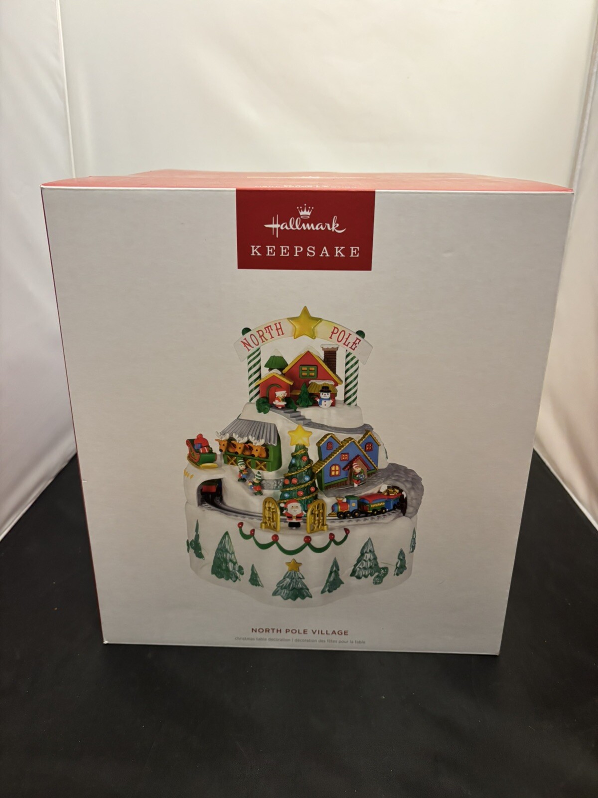 New 2024 Hallmark North Pole Village Magic Christmas Table Top Decoration $149