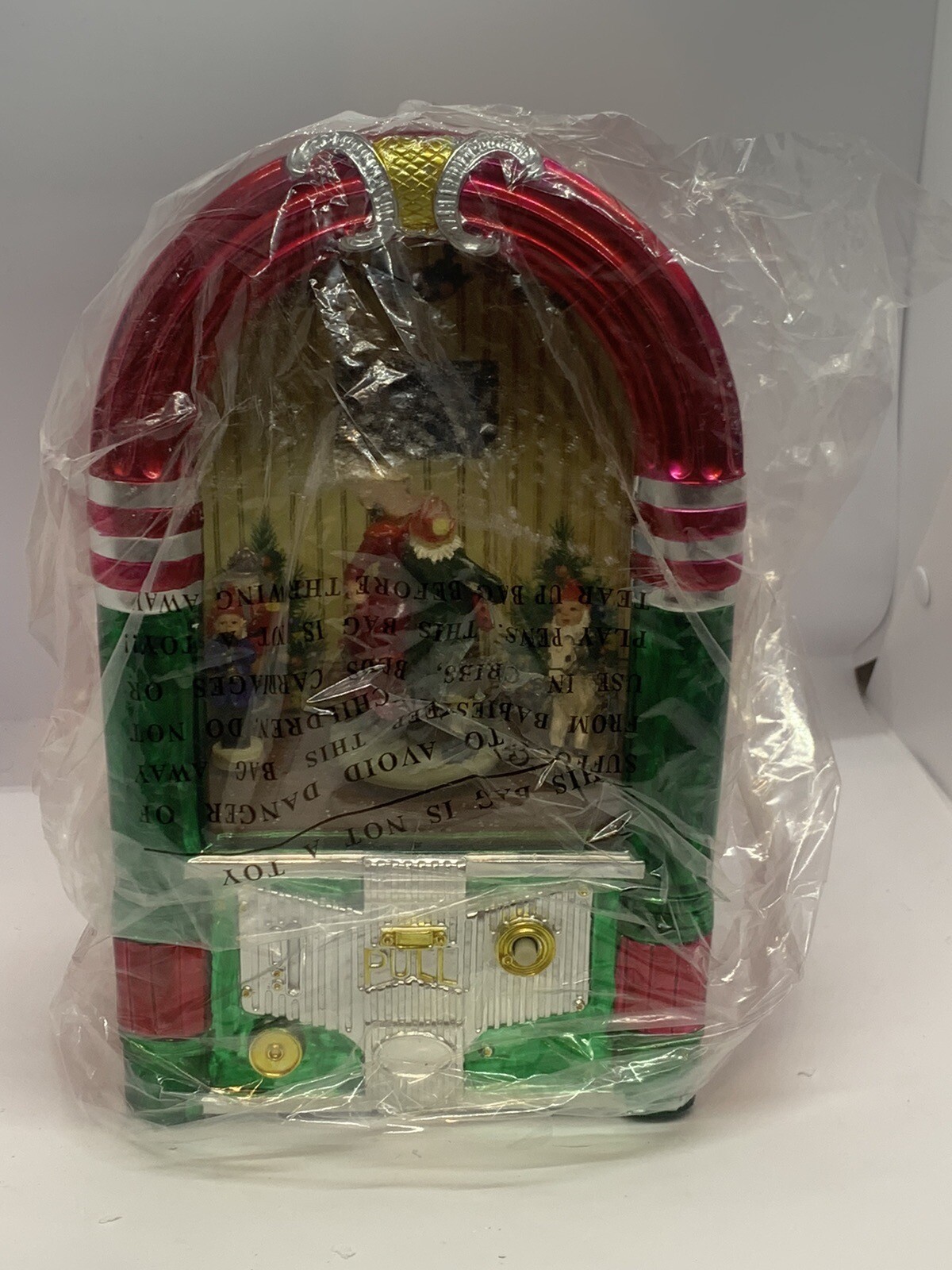 CHRISTMAS MUSICAL JUKEBOX * LIGHTED * ANIMATED * PLAYS 8 SONGS * San Francisco