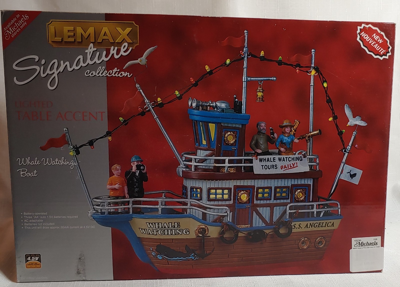 Lemax “Whale Watching Boat” #74669 READ