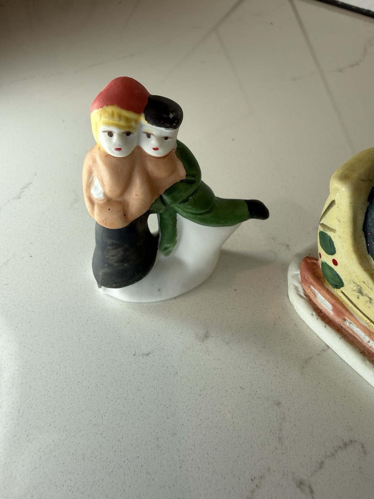 Carol Wright Christmas Village Accessory Set