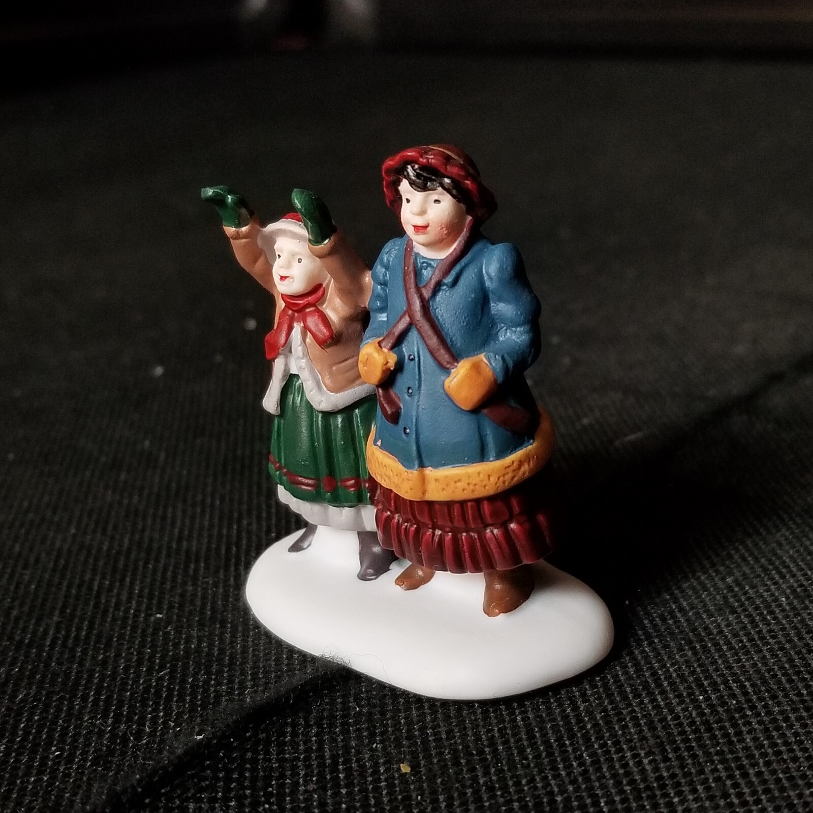 Vtg Dept 56 Heritage Village The Bird Seller Figure Set 5803-3