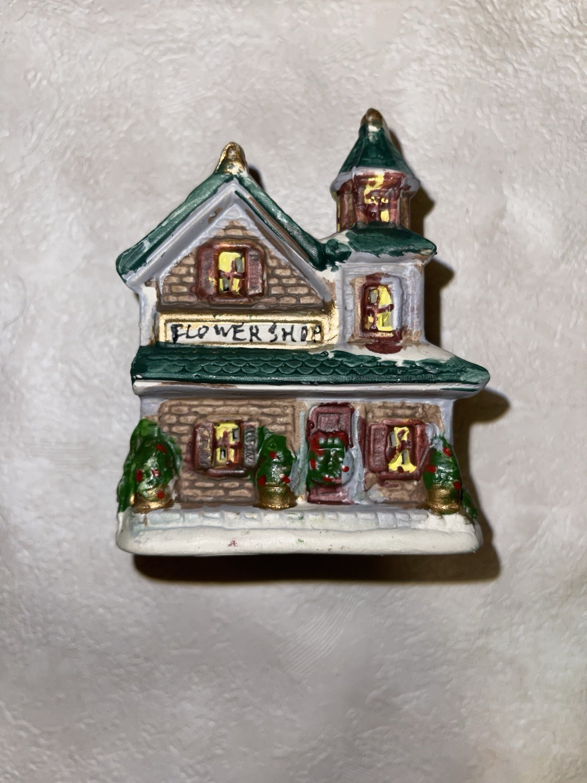 Christmas Village-Flower Shop ￼