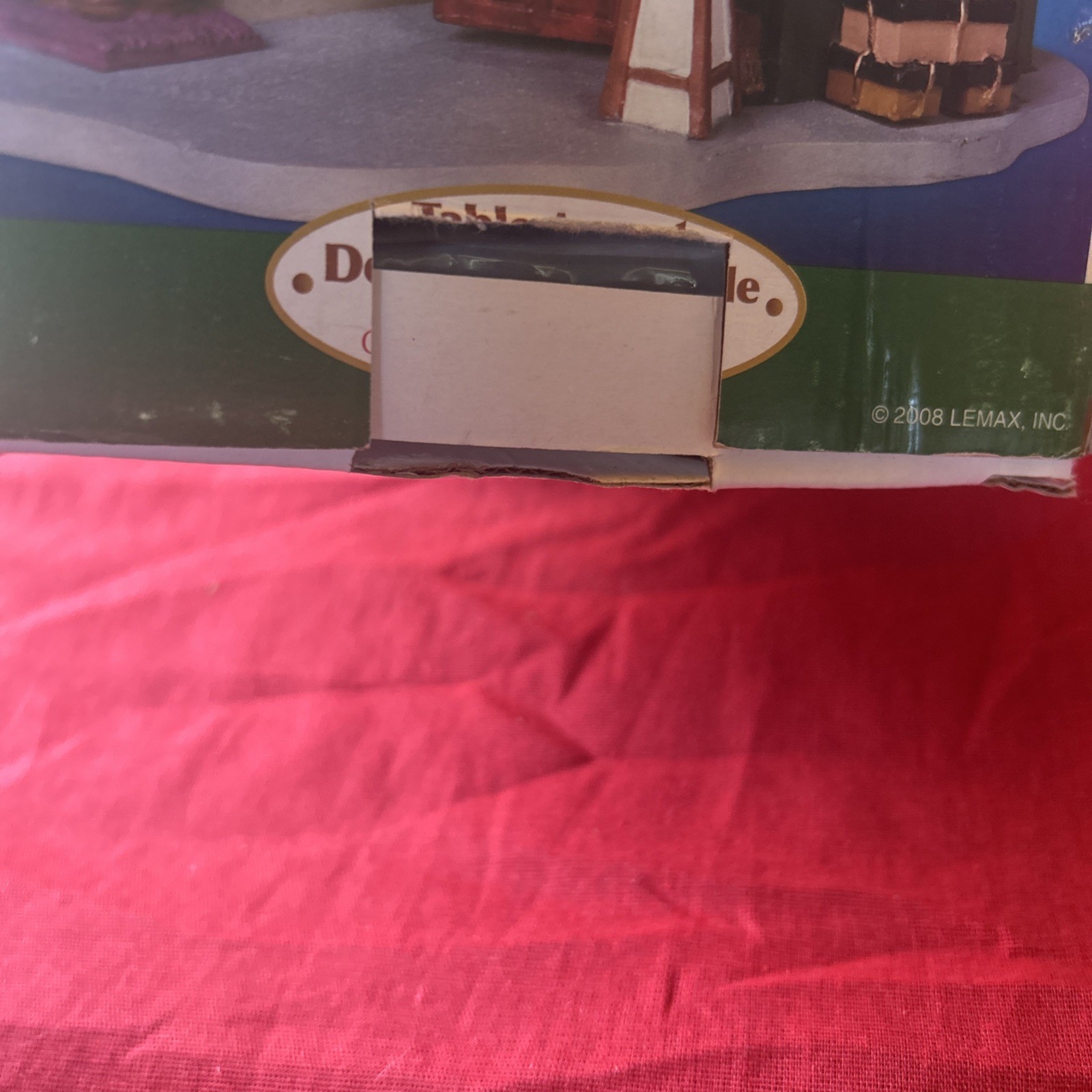2008 Lemax Carole Towne Collection WILLIE SHINESHACK #83698 Christmas Village