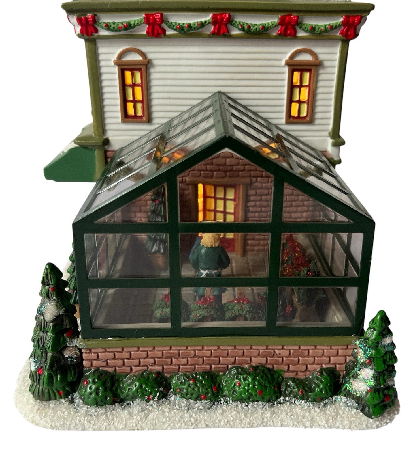 St Nicholas Square Village Collection Daisys Florals And Gifts Lighted Retired
