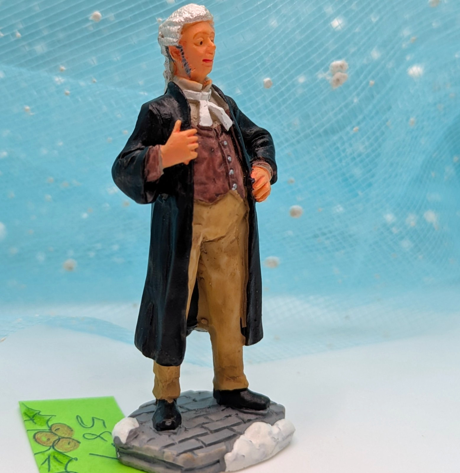 Lemax Barrister 02400 Christmas Village Figurine NO BOX INV587
