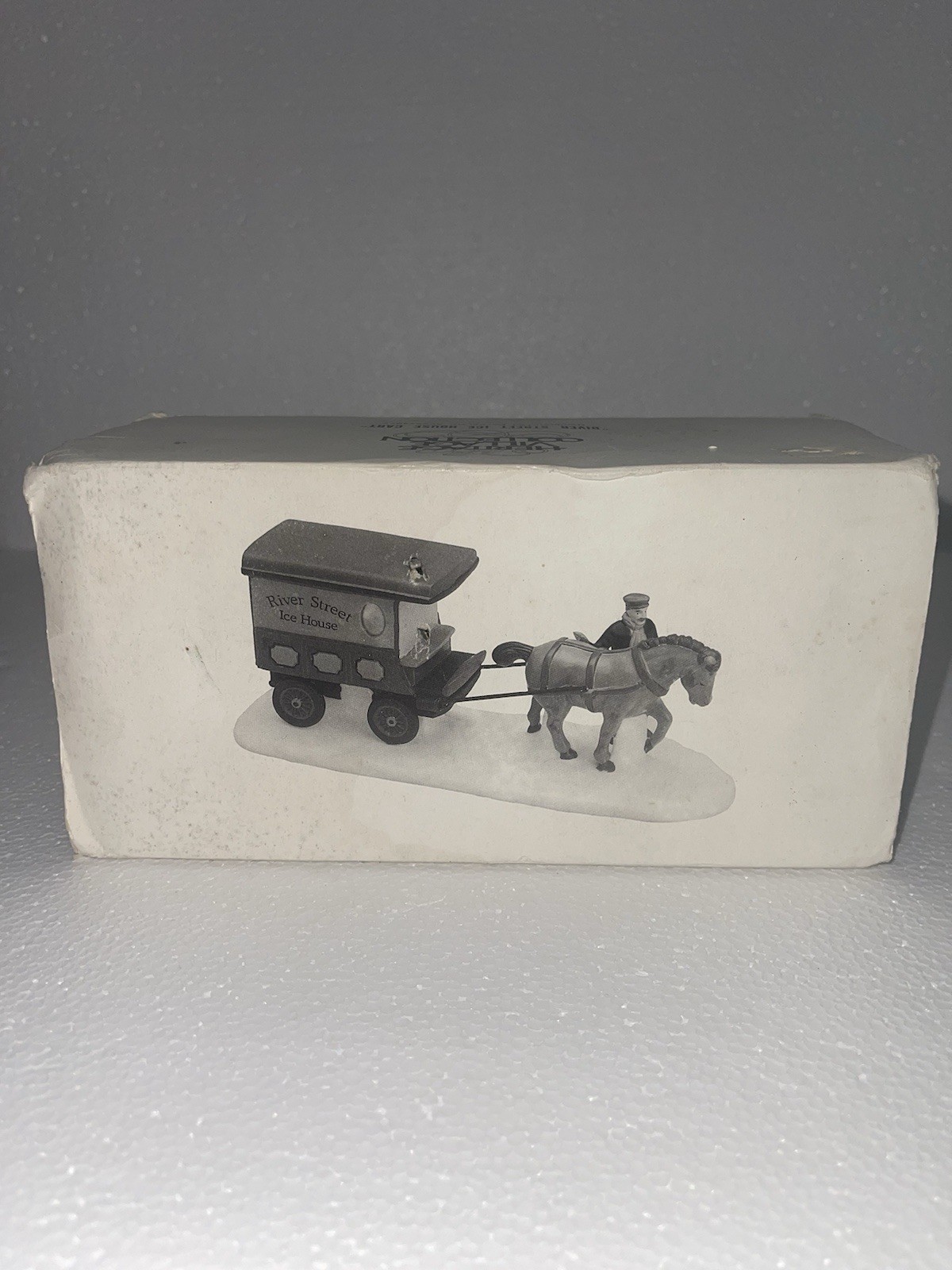 DEPT 56 CHRISTMAS IN THE CITY ACCESSORY “RIVER STREET ICE HOUSE CART” #5959-5