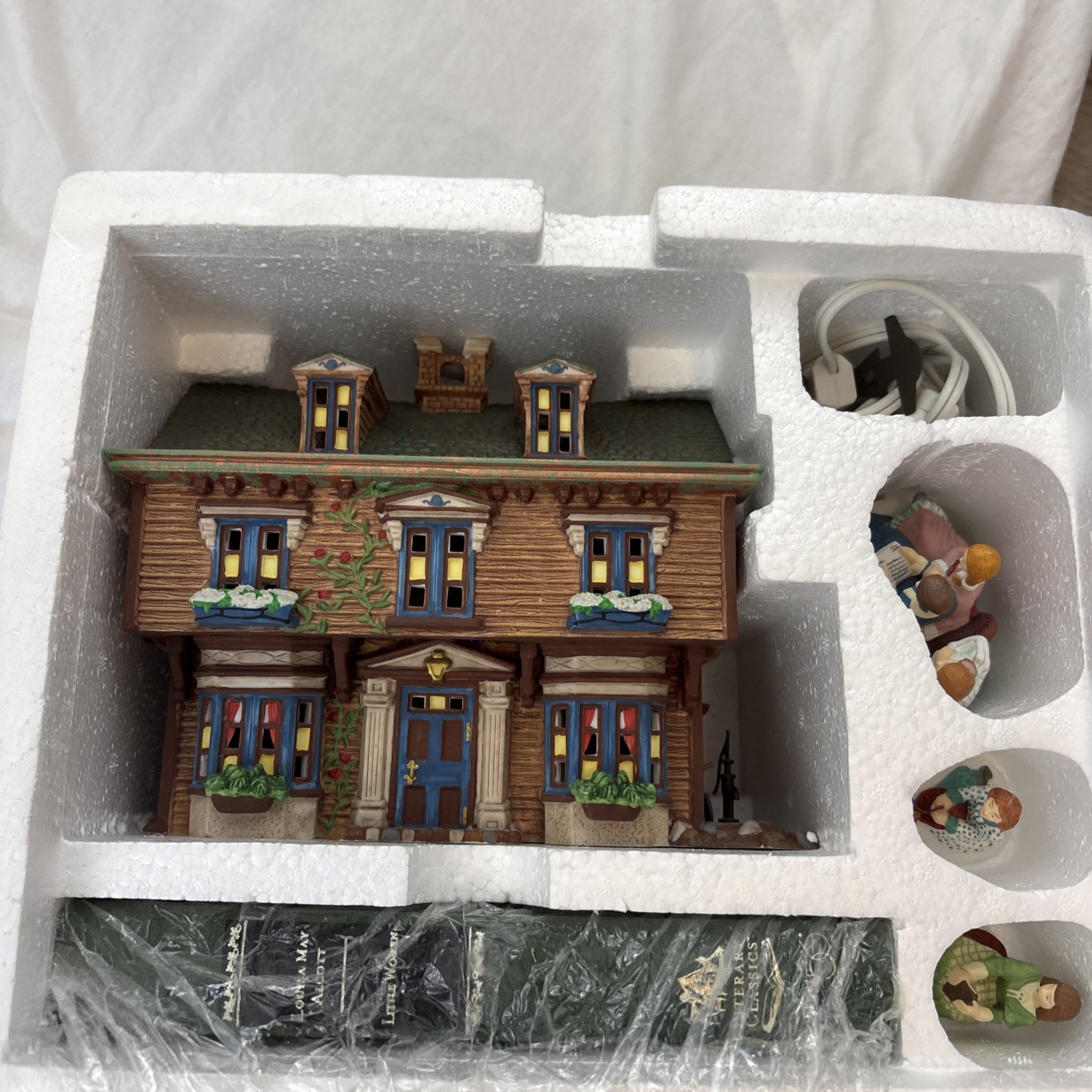 Dept 56 Literary Classics Little Women March Residence Village Boxed Christmas