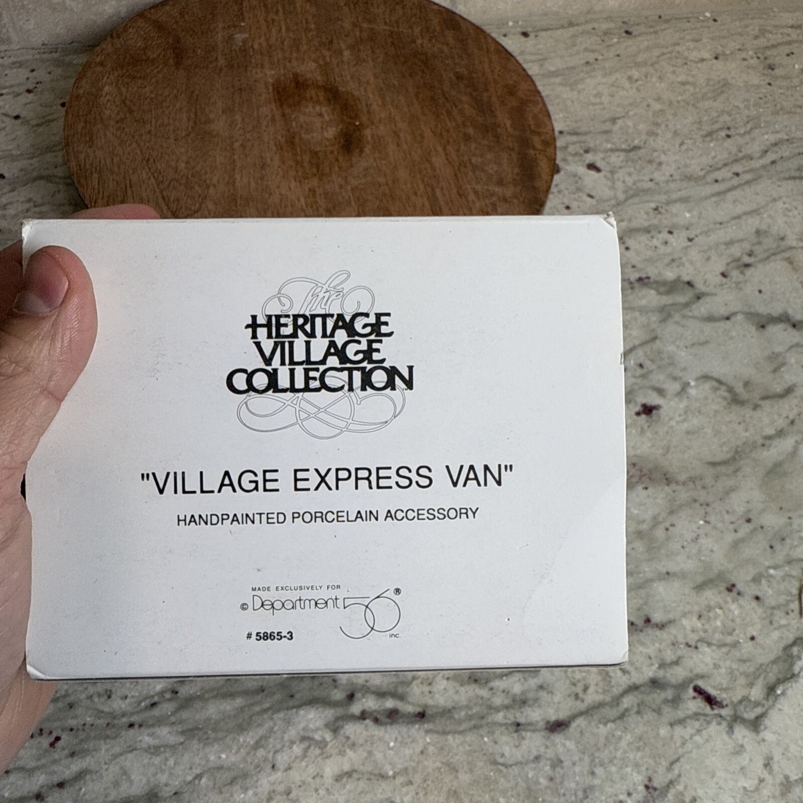Department 56 Village Express Van Heritage Village Collection #5865-3 Christmas