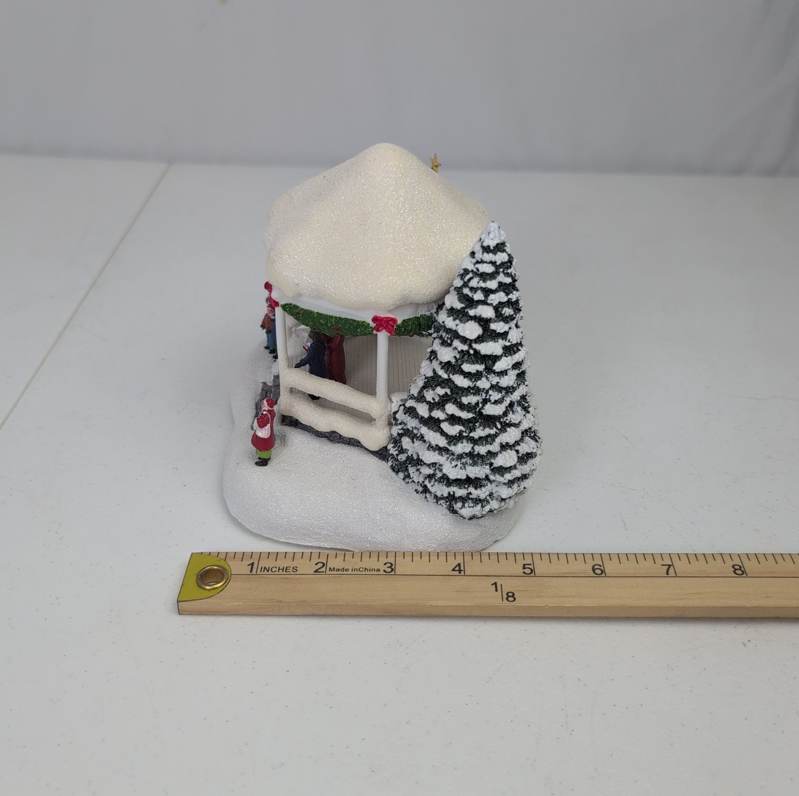 Thomas Kinkade Sweet Sounds Of Christmas Lighted Carolers Gazebo 2023 Teleflora